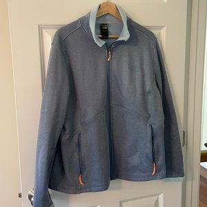 The north face blue jacket
